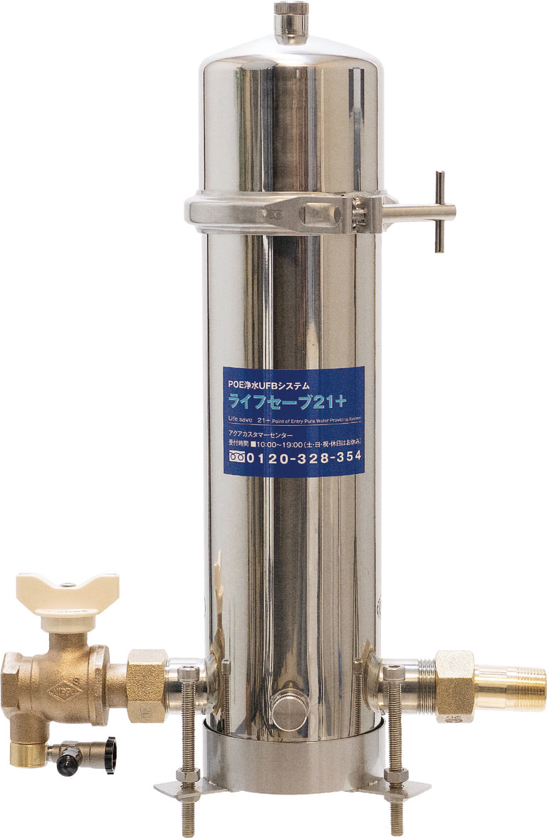 マンション用浄水器の実物写真